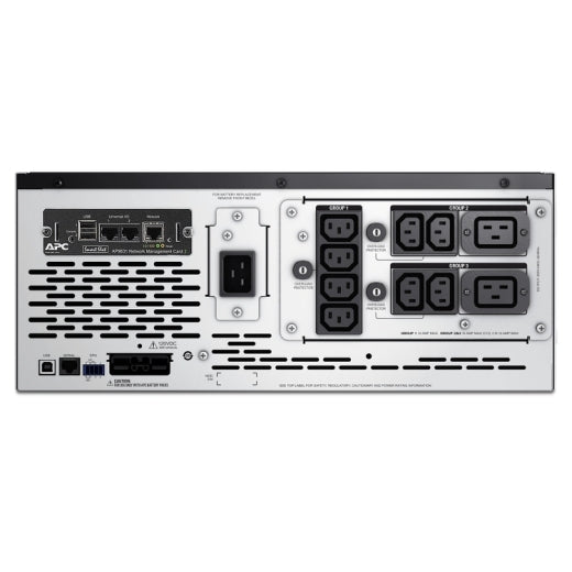 APC Smart-UPS X 3000VA/2700W Line Interactive UPS, 4U RM, 230V/16A Input, 2x IEC image 1