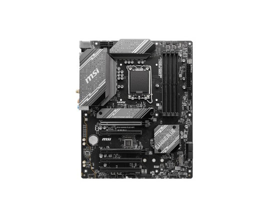 MSI B760 GAMING PLUS WIFI ATX Motherboard, 4x DDR5~192GB, 5x PCI-E x 16, 2x M.2 image 1