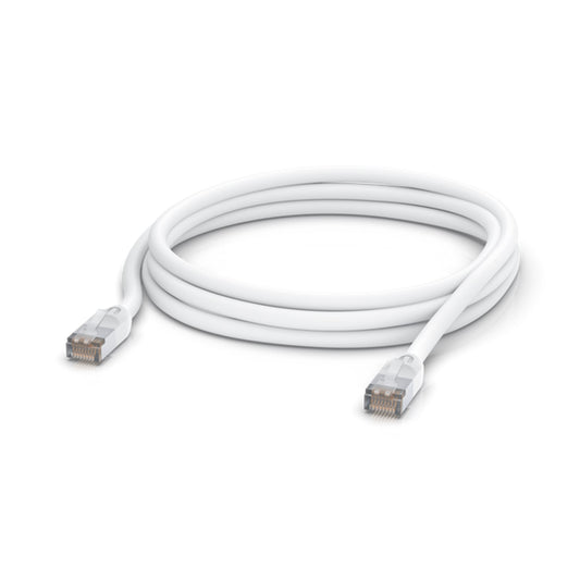Ubiquiti UniFi Patch Cable Outdoor 3M White, Single Unit, All-weather, RJ45 Ethe image 1