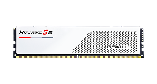 G.SKILL F5-5200J4040A16GX2-RS5W 32GB (2 x 16GB)/ DDR5 5200 MT/s/ Timings 40-40-4 image 1