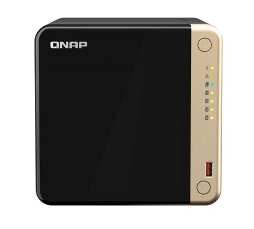 QNAP TS-464-8G 4 Bay NAS Intel Celeron N5095 Quad core 8GB DDR4 2xM.2 2280 PCle image 1