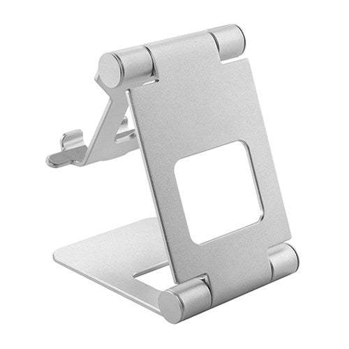 Brateck Aluminium Foldable Stand Holder for Phones and Tablets- Silver image 1