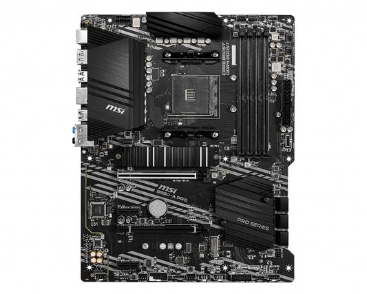 MSI B550-A PRO AM4 ATX MB 4xDDR4 2xPCIE 2xM.2 HDMI DP RAID LAN TPM 6xSATAIII 2x image 1