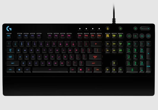 Logitech G213 Prodigy RGB Gaming Keyboard, 16.8 Million Lighting Colors Mech-Dom image 1