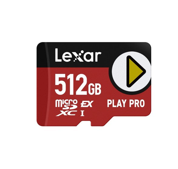 Lexar PLAY PRO microSDXC™ Express Card 512GB, microSDXC, high performance, mic image 0
