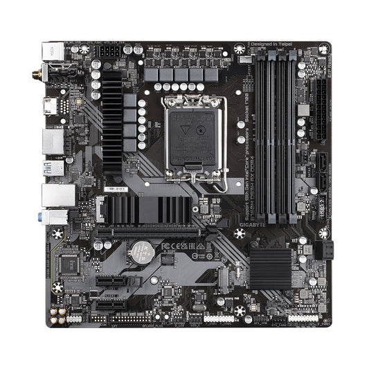 Gigabyte B760M DS3H AX DDR4 Intel LGA 1700 m-ATX Motherboard, 4x DDR4 ~128GB, 1x image 1