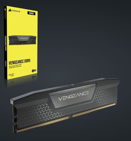 Corsair Vengeance RGB 32GB (2x16GB) DDR5 DRAM 6400MT/s CL36 Memory Kit Intel 80 image 1