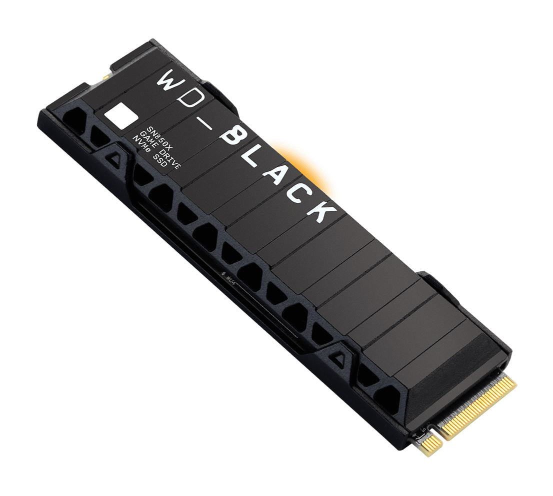 Western Digital WD Black SN850X 2TB Gen4 NVMe SSD Heatsink for PS5 - 7300MB/s 66 image 0