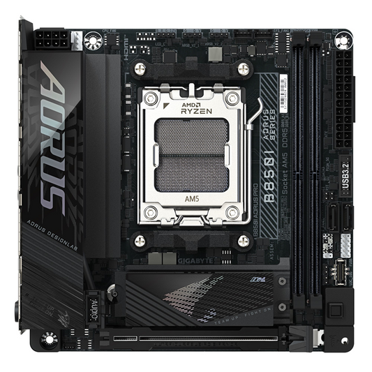 Gigabyte B850I AORUS PRO 1.0, AMD AM5, 2 x DDR5 up to 128 GB, 1 x HDMI, 1x PCI image 1