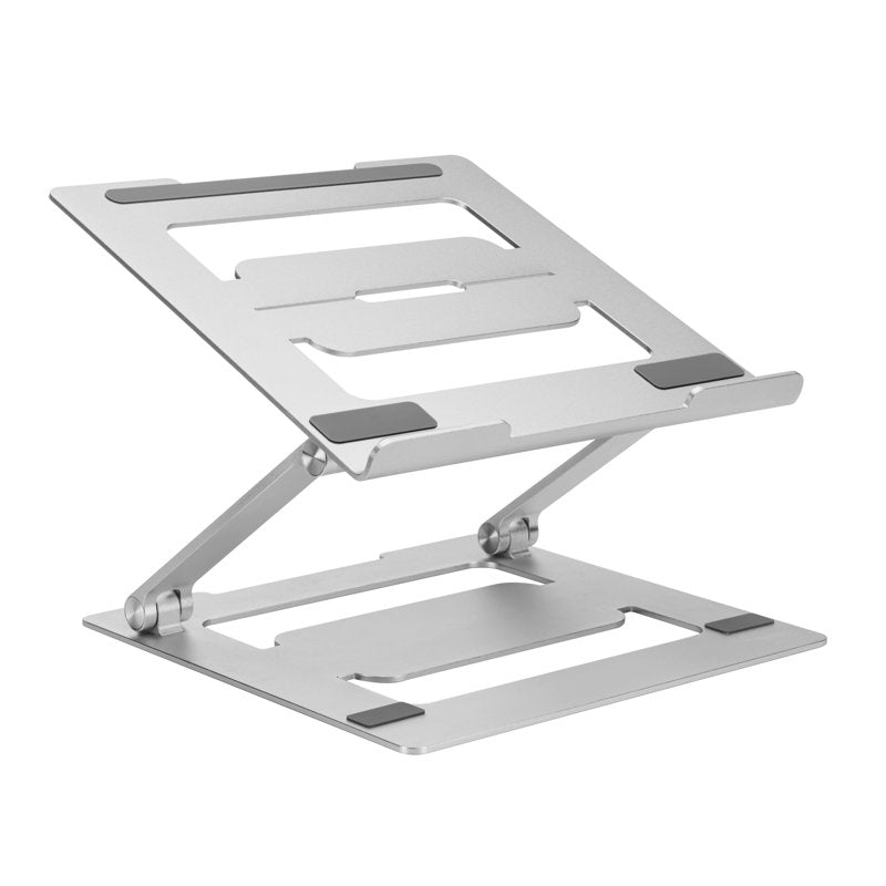 Tixx NBS-01 Premium Step-less Adjustable Laptop Riser, Silver image 0