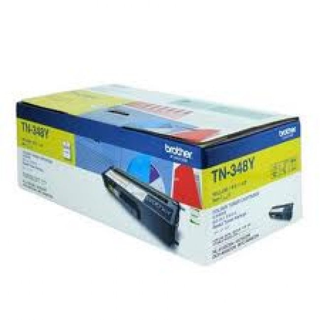 Brother TN-348Y Colour Laser Toner - Super Hight Yield Yellow- HL-4150CDN/4570CD image 0