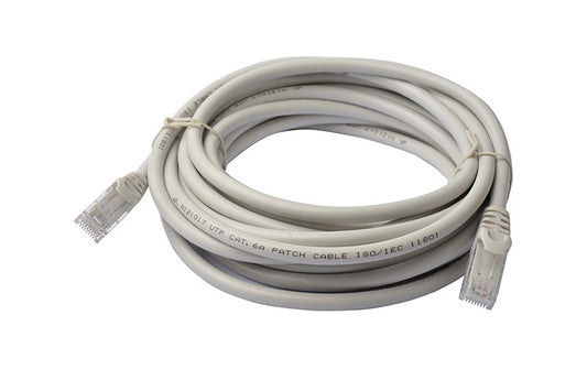 8Ware CAT6A Cable 5m - Grey Color RJ45 Ethernet Network LAN UTP Patch Cord Snagl image 1