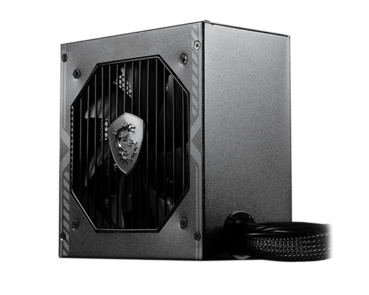 MSI MAG A650BN 650W Power Supply, 80 PLUS Bronze, up to 85% Efficiency, Active P image 1