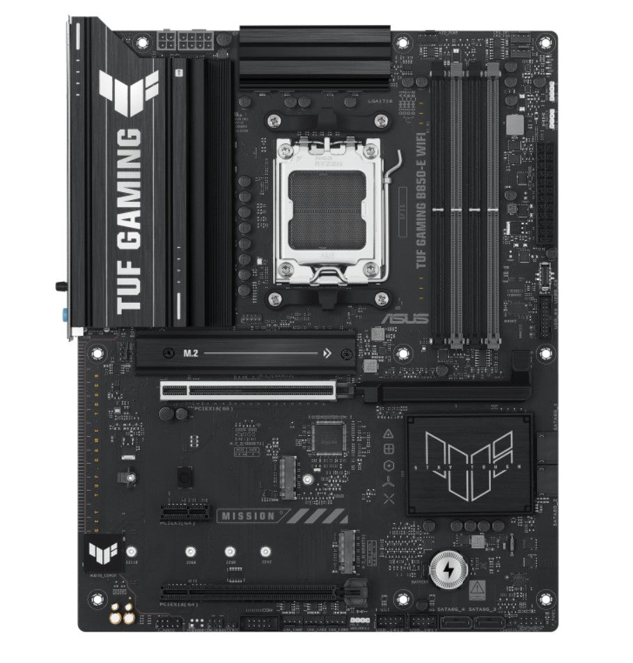 ASUS AMD B850 TUF GAMING B850-E WIFI (AM5) ATX Motherboard 4x DDR5 256B, 1x PCI image 0