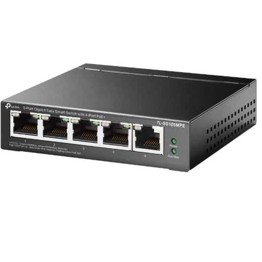 TP-Link TL-SG105MPE 5-Port Gigabit Easy Smart Switch with 4-Port PoE+ image 1