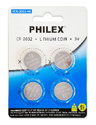 Sansai Lithium Button Coin Lithium Battery 3V - 4BP for Motherboard Danger of sw image 0
