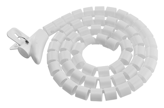 Brateck 30mm/1.2' Diameter Coiled Tube Cable Sleeve Material Polyethylene(PE) image 1