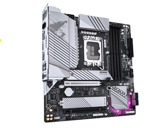 Gigabyte B760M AORUS ELITE WIFI6E GE Intel LGA 1700 mATX Motherboard, 4x DDR5 ~2 image 1