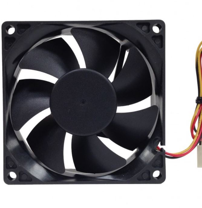 (LS)Aywun 80mm TFX Silent PSU Fan - Fan only no Screw for Aywun SQ05 TFX PSU 2500rpm. Mini 2Pin Connector.