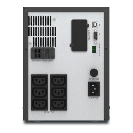 APC Easy UPS 2000VA/1400W Line Interactive UPS, Tower, 230V/10A Input, 6x IEC C1 image 1