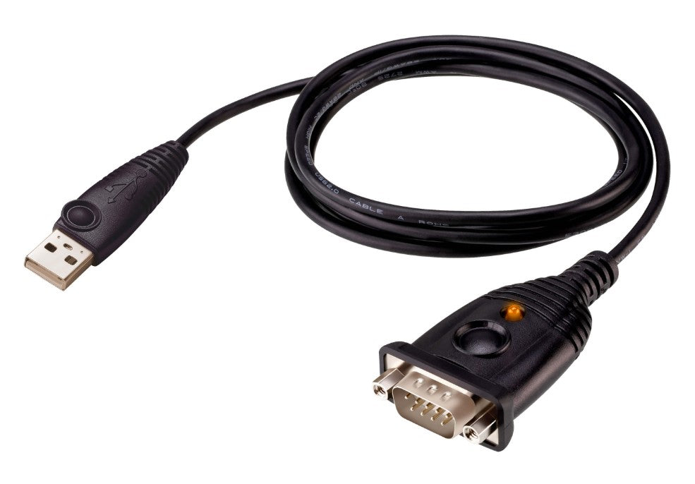Aten USB to RS-232 Adapter with FTDI Chip for Enhanced Device Compatibility image 0