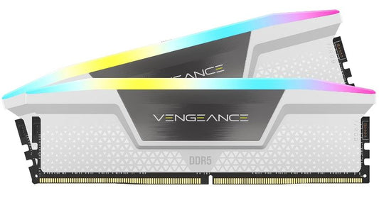 Corsair Vengeance RGB 32GB (2x16GB) DDR5 UDIMM 6000MHz C40 1.35V Desktop Gaming image 1