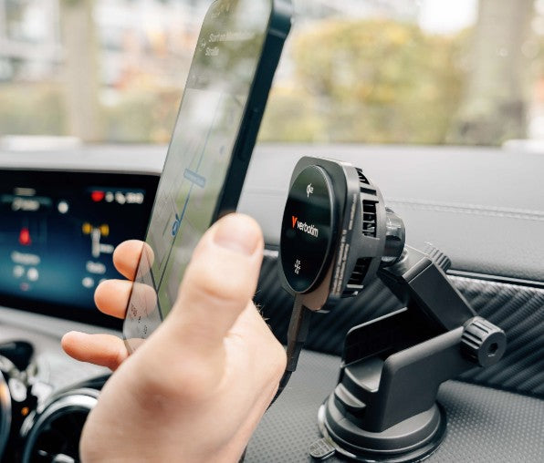 Verbatim Charge 'n' Drive Qi2 Magnetic Wireless Car Charger CND-02 image 0