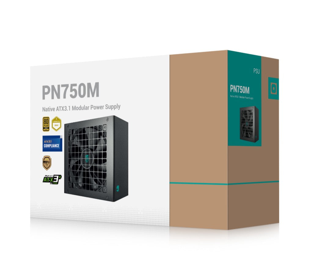 DeepCool PN750M Gamer Storm 80+ Gold Certified Fully Modular ATX Power Supply 12 image 0