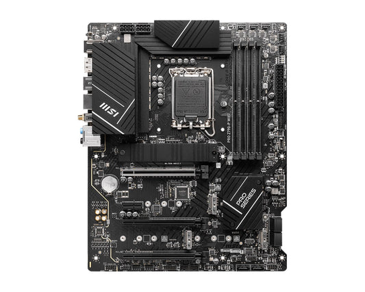 MSI PRO Z790-P WIFI Intel LGA 1700 ATX Motherboard, 4x DDR5 128GB, 1x PCI-E x 1 image 1