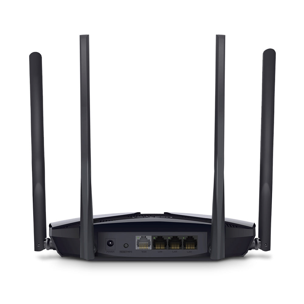 Mercusys MR70X AX1800 Dual-Band WiFi 6 Router, Up to 1.8Gbps, OFDMA, MU-MIMO, WP image 3