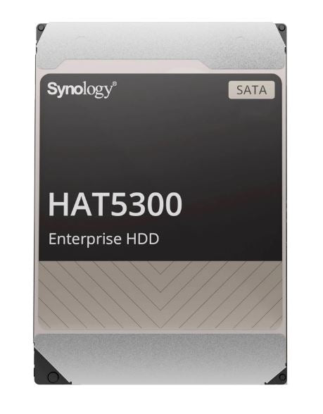 (For Synology NAS only) Synology Enterprise Storage HDD 12TB, Internal, 3.5' SATA , HAT5300, 5-year warranty, reliable hard drives for Synology syste