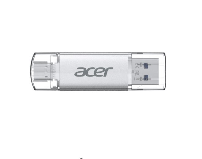 Acer UT300 256GB USB Flash Drive PCBA USB3.0 Gen 1 Type-A/Type-C - 5 Year Warranty