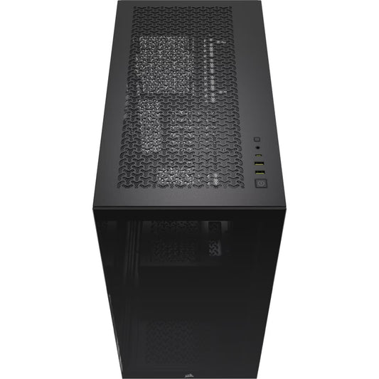 Corsair 3500X Mid-Tower PC Case, Black Γ’β¬β 506Γβ240Γβ460mm, ATX/E-ATX, 425mm GPU, 170mm CPU, 360 rad side/top, TG panel, USB-C, 7+4 slots, 2 yr wty