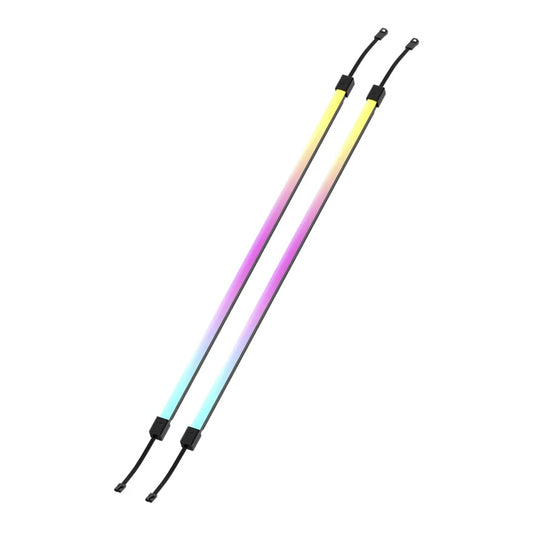 Corsair LS430 Aurora RGB Light Strips - 430mm – 430×10×10mm, black, magnetic mount, addressable LEDs, iCUE compatible, flexible