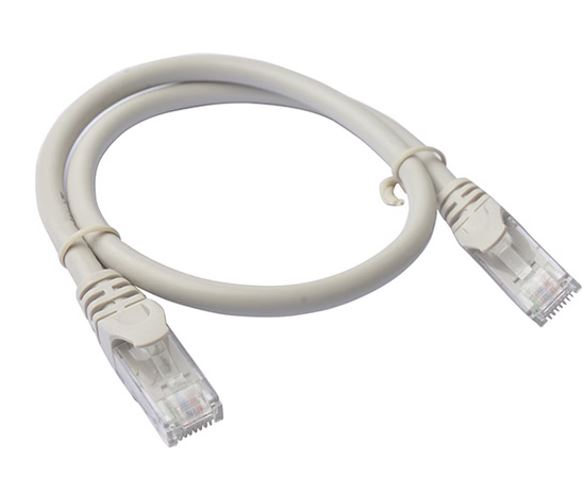 8Ware CAT6 Cable 0.25m - Grey Premium RJ45 Ethernet Network LAN UTP Patch Cord 26AWG CU Jacket