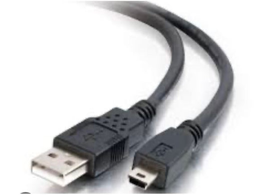 8Ware USB 2.0 USB-A to Mini-B Cable 1m β Black, 10-Pack