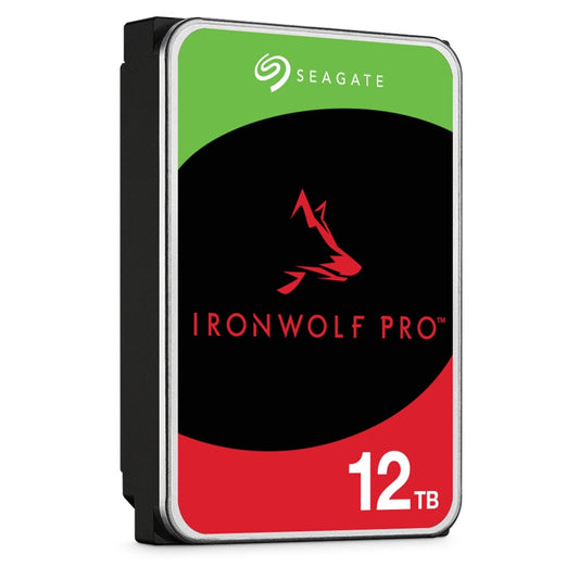 Seagate 12TB 3.5' IronWolf PRO SATA 6Gb/s 7200RPM 256MB Cache HDD. 5 Years Warr