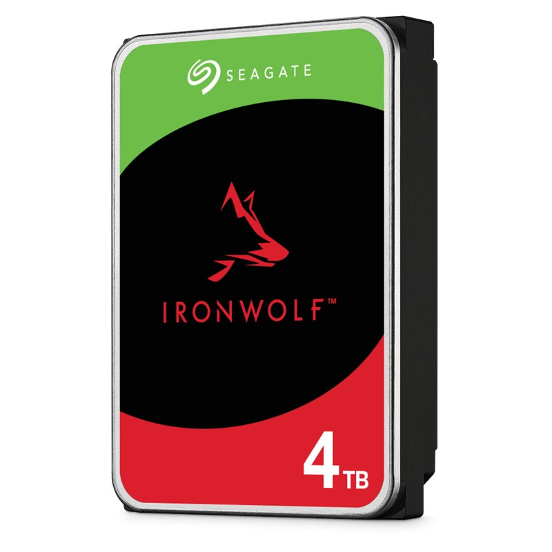 Seagate 4TB 3.5' IronWolf NAS 5400 RPM 256MB Cache SATA 6.0Gb/s 3.5' HDD (ST4000