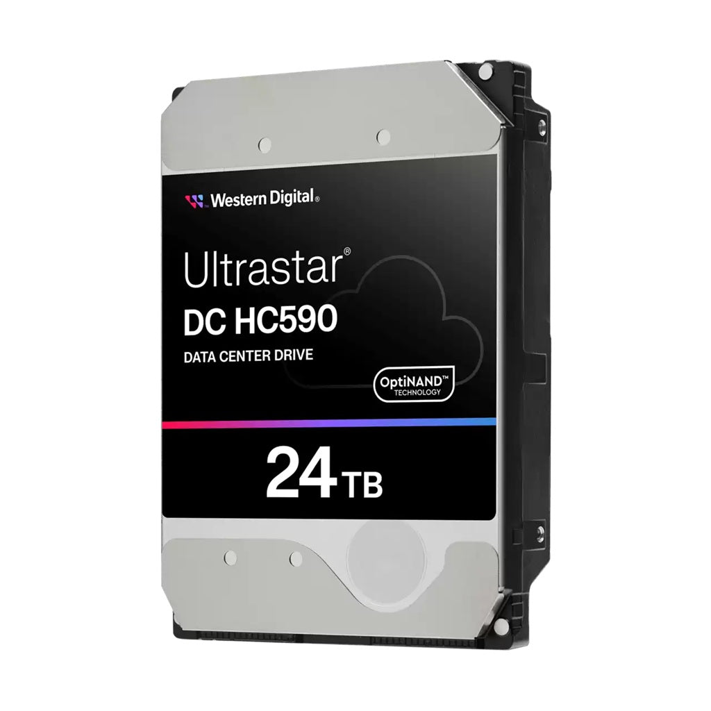 Western Digital Ultrastar DC HC590 24TB: 3.5', SAS, CMR, SE, 146.71×101.6×26.11mm, 670g, 5Y warranty