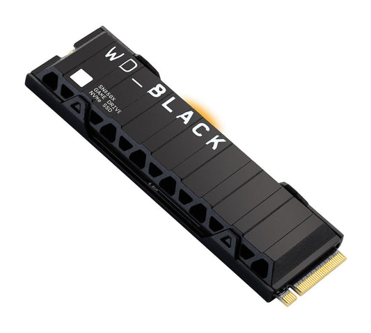 Western Digital WD Black SN850X 1TB Gen4 NVMe SSD Heatsink for PS5 - 7300MB/s 63