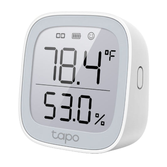 TP-Link Tapo Smart Temperature & Humidity Monitor, Real-Time & Accurate, E-ink Display, Free Data Storage & Visual Graphs,