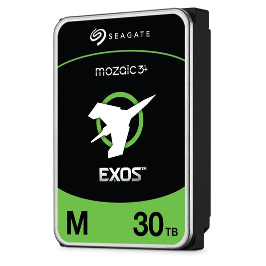 Seagate Exos M 30TB, Enterprise Internal Hard Drive HDD 3.5', 6GB/s, SATA 7200RPM, 512MB, 5YR WTY