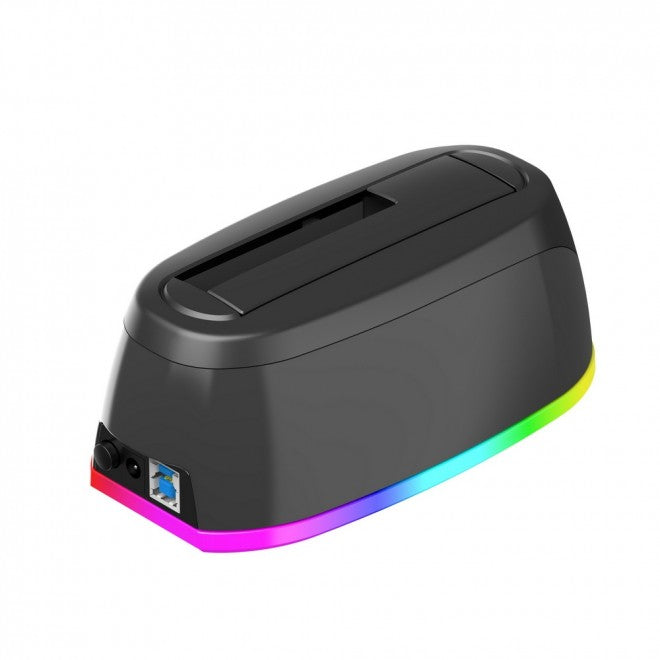 Simplecom SD336 USB 3.0 Docking Station for 2.5' and 3.5' SATA Drive with RGB Li