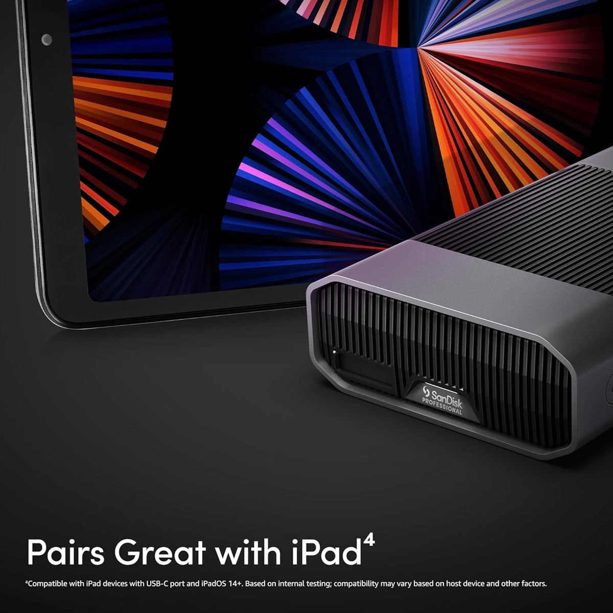 Western Digital SDPHF1A-026T-SBAAD, 26TB, USB-C (10Gbps), Up to 260MB/s read, U