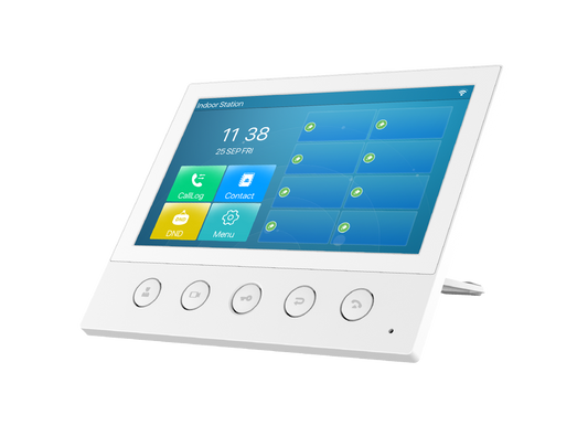 Fanvil i53W Indoor SIP Station, 6 SIP Lines, 5 Buttons, PoE, 7' Colour Touch Screen, Linux, ONVIF, 2Yr Warranty