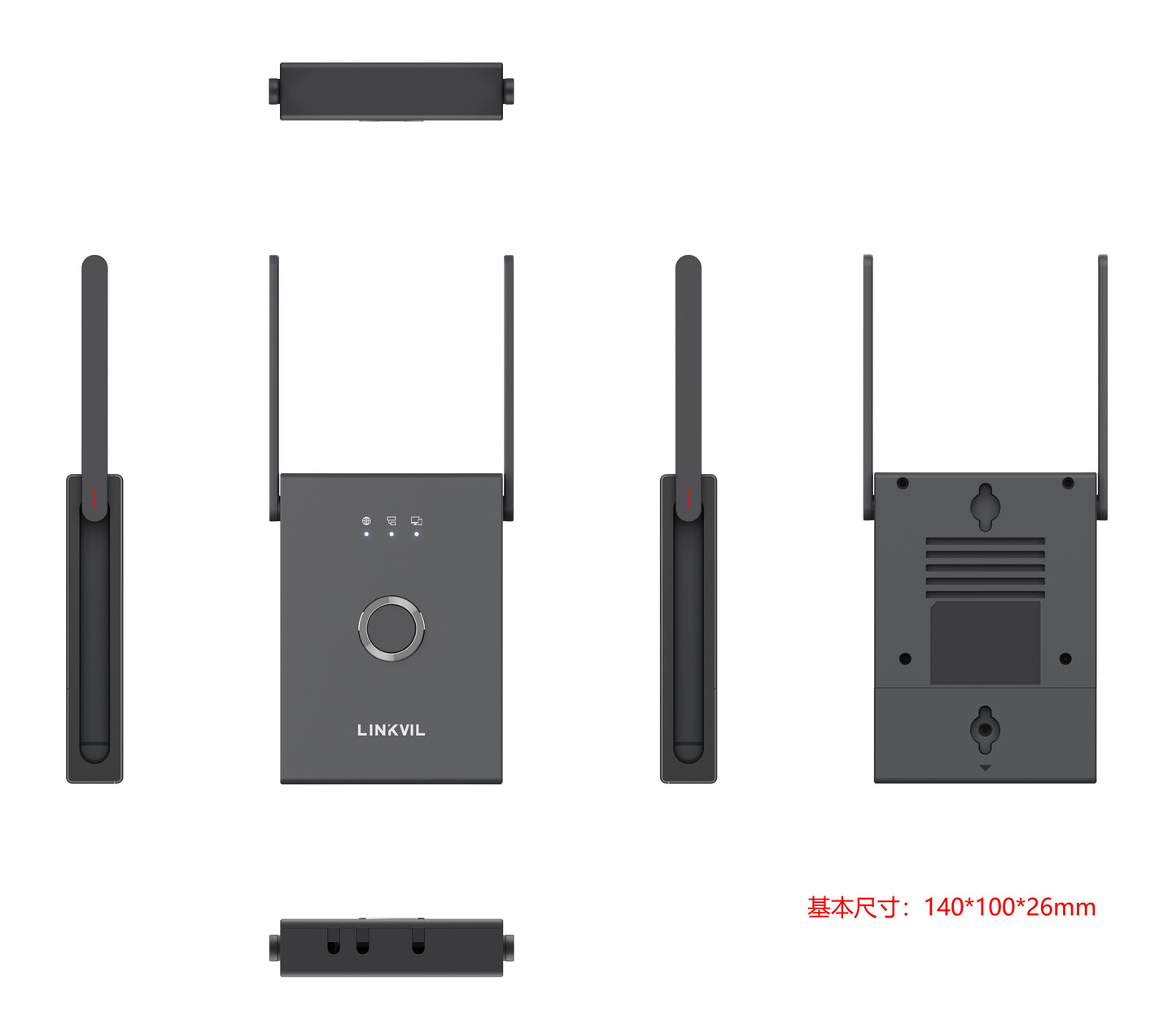 Fanvil W710H IPCT Wireless Base Station, IPCT(IP Cordless Telecommunications)is a roaming communication system solution