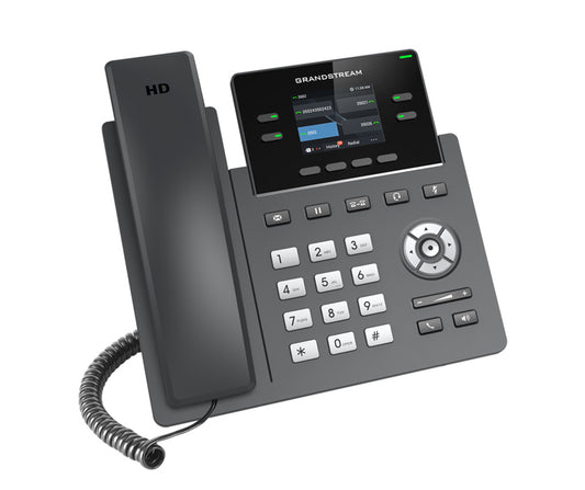 Grandstream GRP2612 4 Line IP Phone, 2 SIP Accounts, 320x240 Colour Screen, HD Audio, Includes PSU *LAST STOCK*