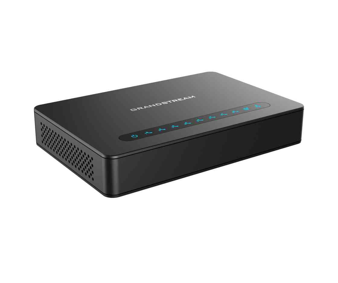 *LS* Grandstream HT818 FXS ATA, 8 Port Voip Gateway, Dual GbE Network, Supports 2 SIP profiles and 8 FXS ports, Supports T.38 Fax for reliable Fax-ove