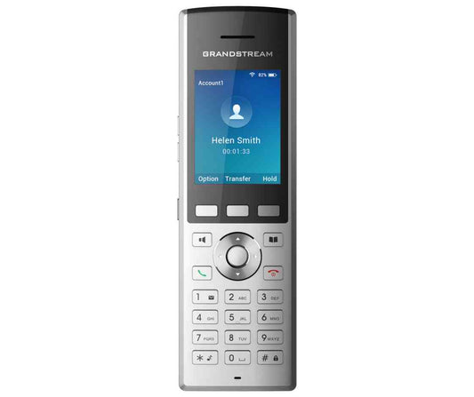 Grandstream WP820 Enterprise Portable Wi-Fi IP Phone, 120x320 Colour LCD, 7.5hr Talk Time & 150hr Standby Time