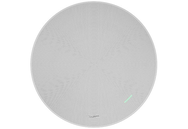 Yealink CS10 Network Ceiling Loudspeaker, Low-Profile 2-Way Coaxial Ceiling Loudspeaker, Microsoft Teams Certified, High-Quality Audio With an Elegant